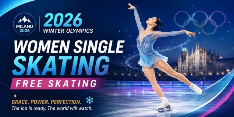 2026 Winter Olympics Women Single Skating Free Skating