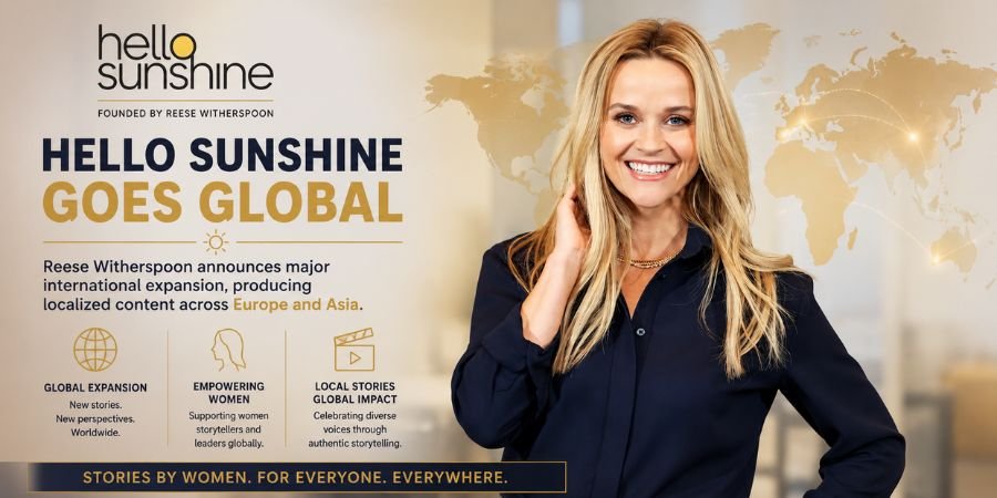 Reese Witherspoon Hello Sunshine Global Expansion Sparks Buzz