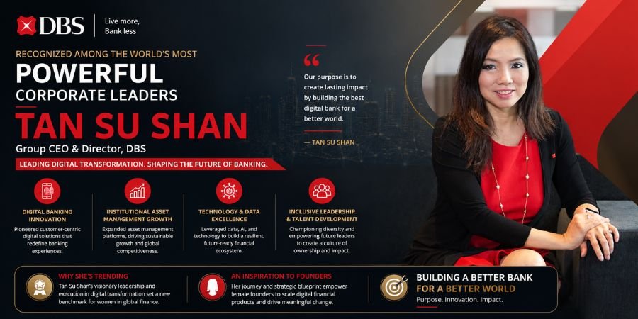 Tan Su Shan DBS Digital Banking Transformation Sparks Global CEO Buzz