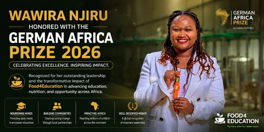 Wawira Njiru German Africa Prize Honors Food4Education